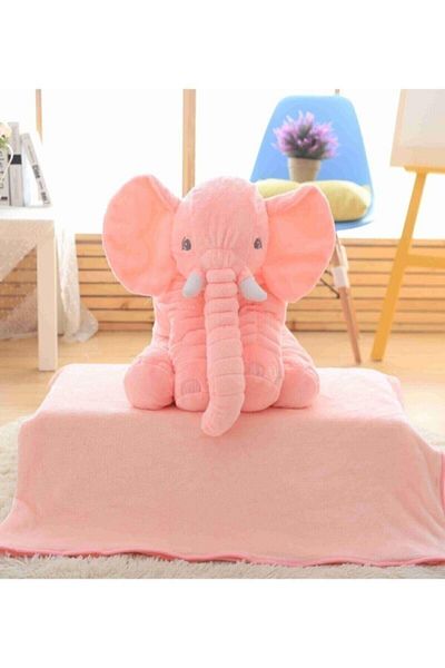teknotrust Pink Sleeping Friend Elephant 95 Cm
