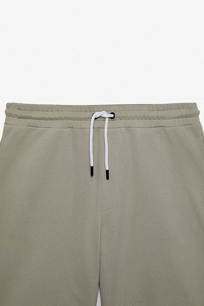 GRIMELANGE Uncertain Men's Comfort Fit Light Khaki Shorts & Bermuda
