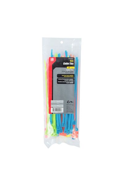 Gardner Bender Nylon Cable Ties Fluorescent