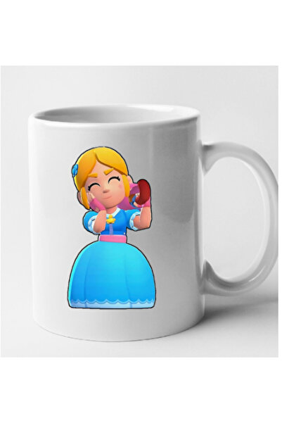 OEM Brawl Star - Cană albă personalizată Piper, INOVATIX®. 330 ml