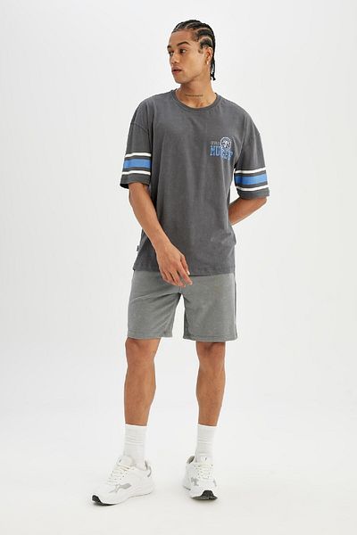 DeFacto Κοντό σορτς NBA Denver Nuggets Standard Fit - B9902ax24sm