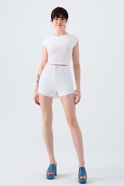 Loft Erebos White Women's Shorts