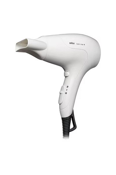 Braun Hair Dryer 1800 Watts, Infrared Heating, Even Heat Distribution, 2 heating, Cold Shot - HD 180