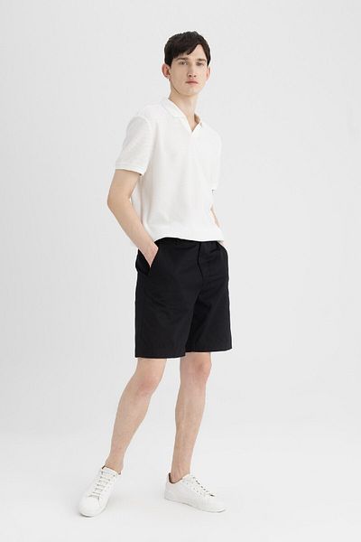 DeFacto Šortky Gabardine Bermuda Regular Fit - C7684ax24sm