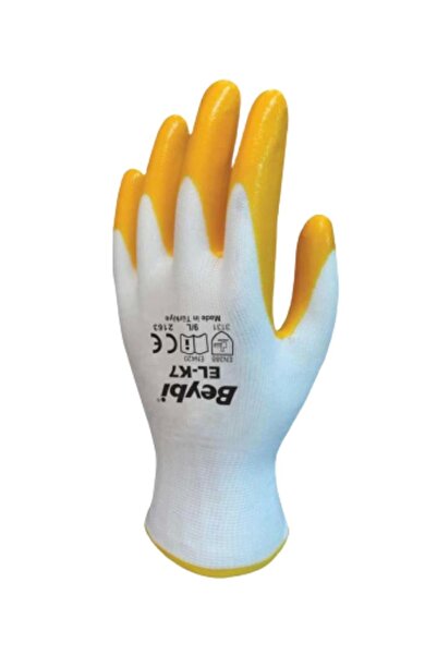 Beybi Pn7 Yellow Nitrile Gloves