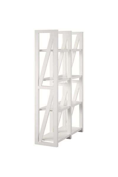 Sauder Crestwood Room Divider Open Shelving Bookcase