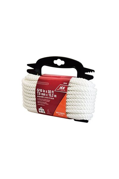 ACE Durable High Strength Multi-Purpose Nylon Rope 7.9mm x 15.2m