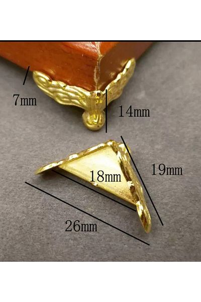 Art Online Metal Corner Decorative Legs 4 Pieces