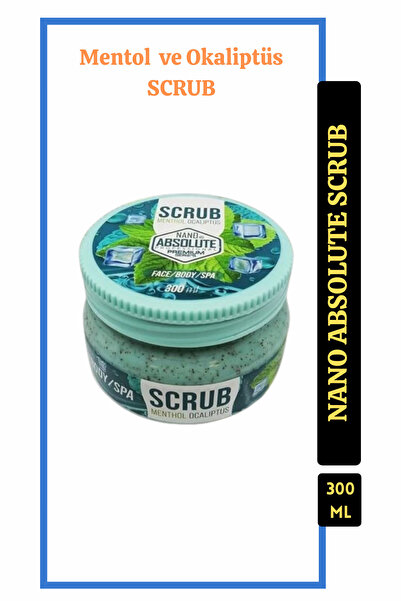 Nano Absolute Mentol & Okaliptüs Peeling 300ml Cilt Bakımı