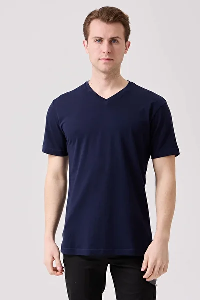 Kardelen İş Elbiseleri Galanthus V-Neck T-Shirt - Breathable, Comfortable and Stylish Design