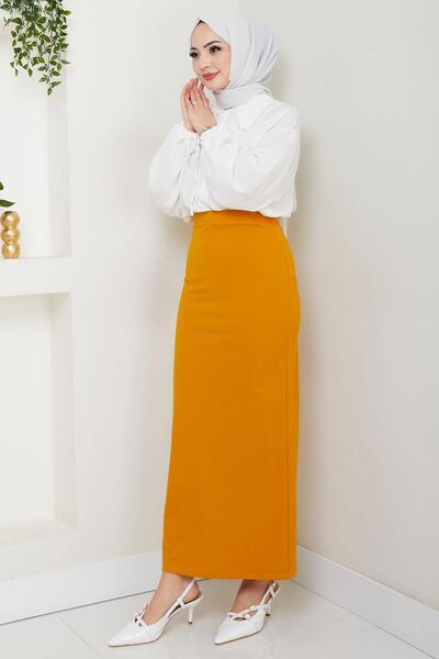 hafsamina Kalem Etek Hardal HM2714