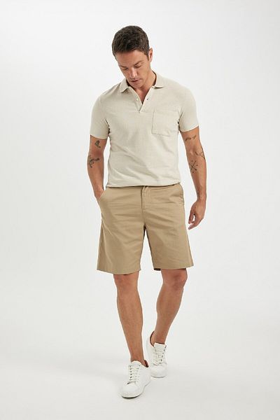 DeFacto Σορτς Gabardine Bermuda Regular Fit - C7684ax24sm