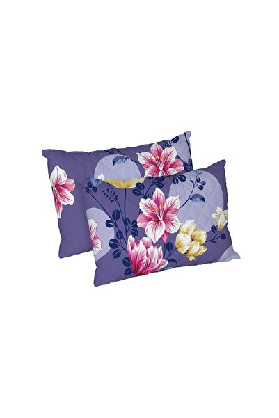 ALCAM Set de 2 perne Bloom, microfibră matlasată, 50x70 cm