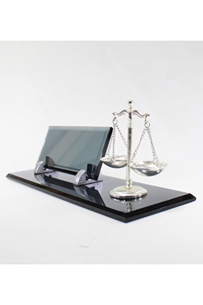 Art Online Adalet Terazili Avukat Cam Masaüstü Isimlik  Avukat Isimlik  Ofis Masaüstü Isimlik