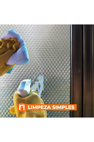 Blue Home Deco Linn Kendinden Yapışkanlı Buzlu Cam Folyo / Eni: 45 cm x 2 mt Uzunluk No: 1