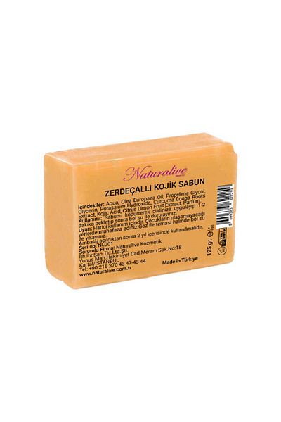 naturalive Kojic Soap with Turmeric 125 g