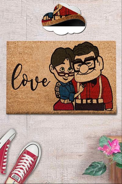 Chilai Home Coco Together Natural Koko Mat, Bristle Door Mat