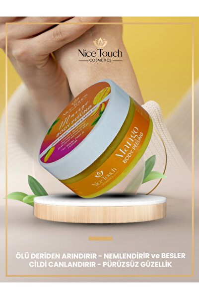 Nice touch Mango Özlü Nem Bombası, Anında Batık Karşıtı El-vücut Peeling