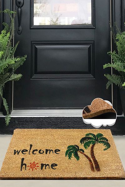 Chilai Home Изтривалка за врата Coco Paume Natural Coco, изтривалка за коса