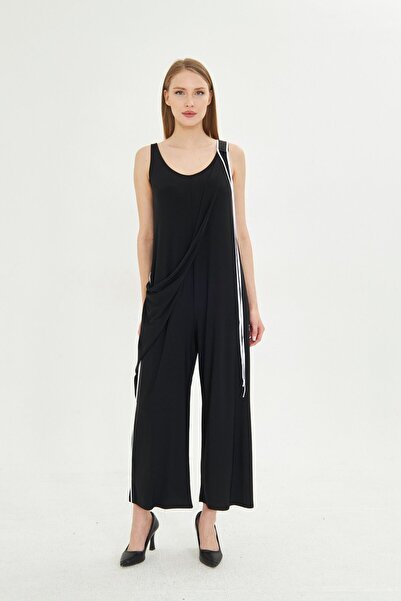 LAMANTE SİYAH TASARIM TULUM