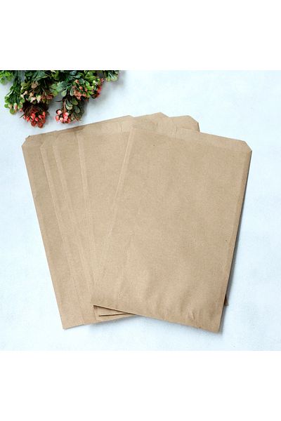 Kraft Gift Package Medium Size 18x30 - 100 Pieces