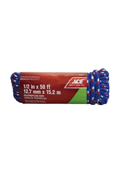 ACE Diamond Braided Polypropylene Rope 12.7mm x 15.2m