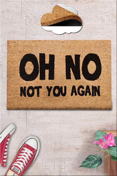 Chilai Home Coco Oh No Doğal Koko Paspas,Kıl Kapı Önü Paspası