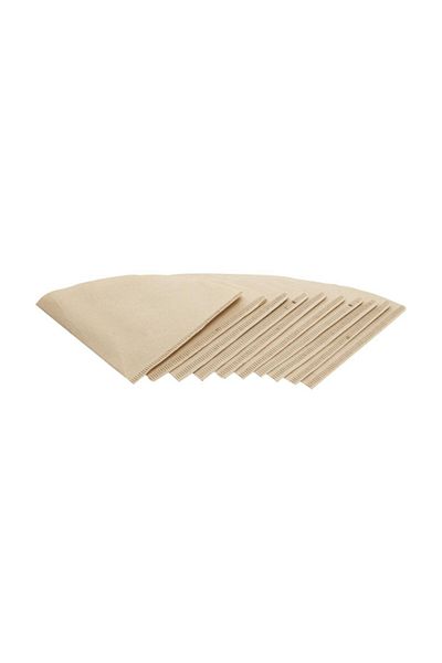 Fino 100-Piece Pour-Over Biodegradable and Compostable Disposable Coffee Filter 2-Size