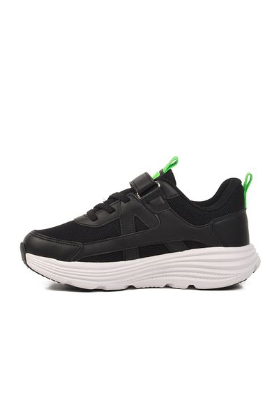 pepino Pantofi sport pentru băieți Black Saks Velcro 1880 F