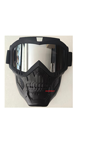 Tex Jet Kask Maskesi, Jet Kask Maskesi (cam Rengi Aynalı)