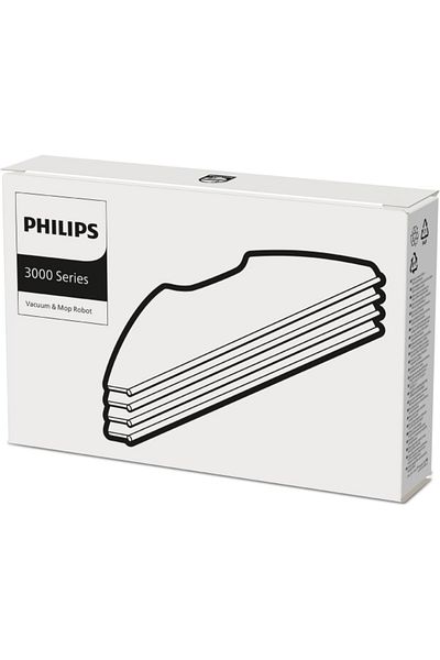 Philips Mop Pads for HomeRun Vacuum and Mop Robots 3000 Series