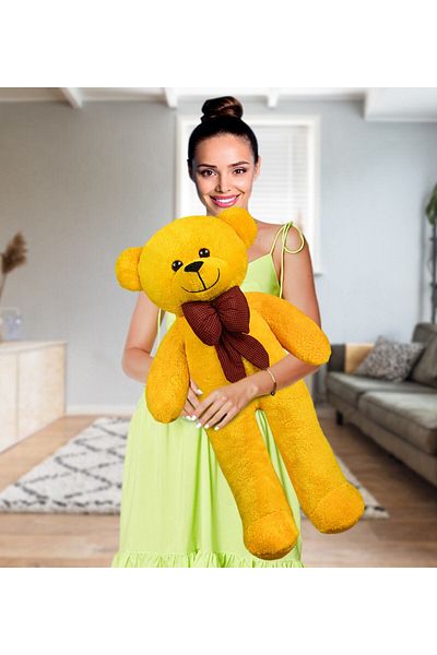 Pandamkee لعبة دب 100 سم مع ربطة عنق خاصة للحبيب
