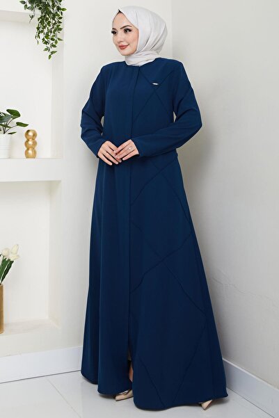 hafsamina Φεράκι με Σταυροβελονιά Μονόπλευρη - Indigo HM2708