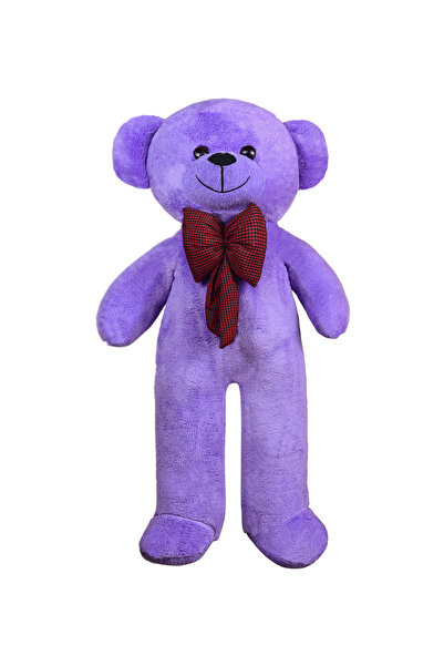 Pandamkee 90 cm Rengarenk Papyonlu Ayıcık (%100 YERLİ)