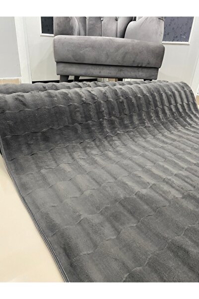 Alya Home Puffy Peluş Kaymaz Tabanlı Kesme Salon Koridor Mutfak Halısı Yolluk...