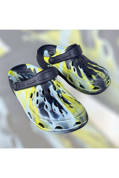 AkınalBella Boy Colorful Special Design Soft Soft Sole Slippers Sandals