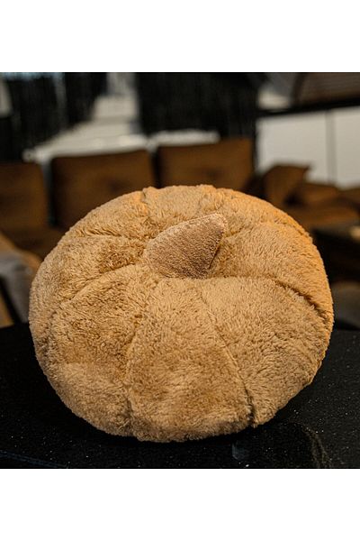 Pandamkee Decorative 50 Cm Plush Pumpkin Throw Pillow