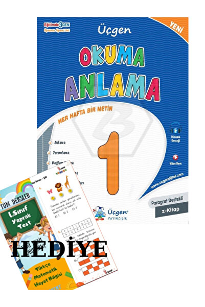 Üçgen Yayıncılık Üçgen 1.sınıf Türkçe Okuma Anlama - Sesli Metinler