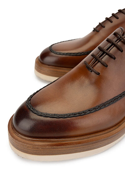 Tamer Tanca Erkek Hakiki Deri Taba Casual Ayakkabı