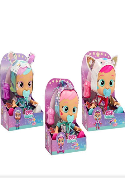 babydoor Toys GIO-CYB64000 Gözyaşı Döken Pilli Emzik ve Biberonlu Bebekler