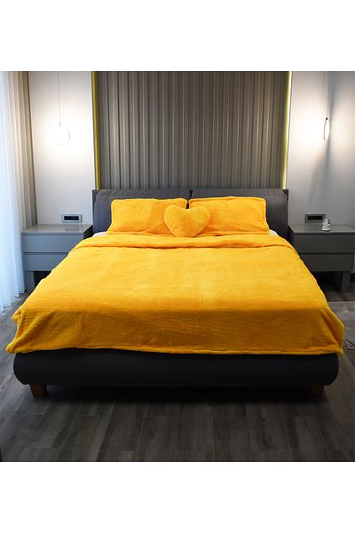 Özgüner Oyuncak Double Plush Duvet Cover Set - the Hottest in Winter
