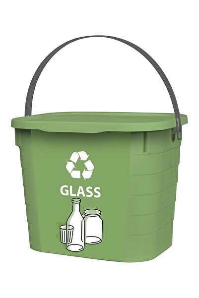 Herevin 7,3 lt Geri Dönüşüm Kutusu - Cam 219 mm x 270 mm x 212 mm