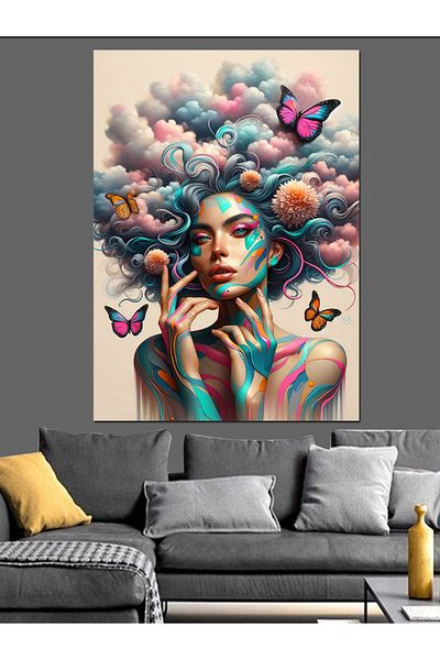 Tablomega Pânză decorativă Dreams Realm - Lemn MDF