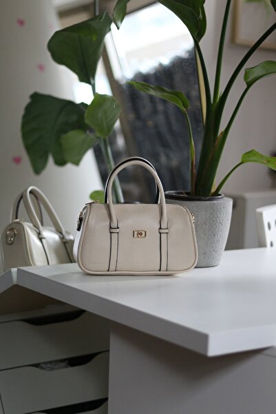 Moom Bag Жіноча кремова сумка з двома ременями, мінімалістична, для щоденного...