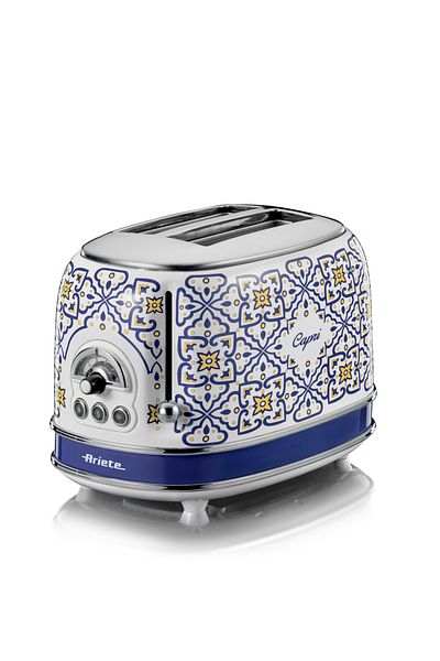ARIETE Blue 2 Slice Capri Toaster 0155/1C
