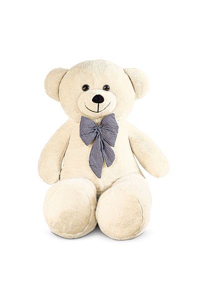 Pandamkee 140 سم دمية دب كبيرة مع ربطة عنق