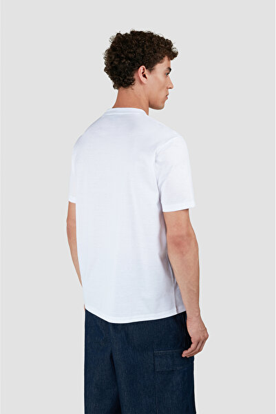 PAUL&SHARK MEN'S KNITTED T-SHIRT C.WCOTTON