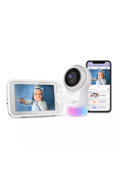 Hubble Connected Nursery Pal Glow Plus Smart Baby Monitor