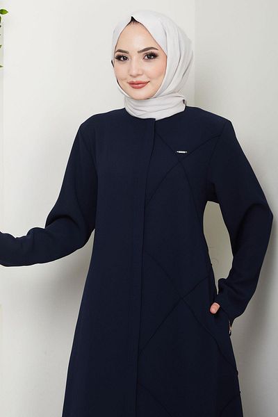 hafsamina Single Side Cross Stitch Ferace Navy Blue Hm2708
