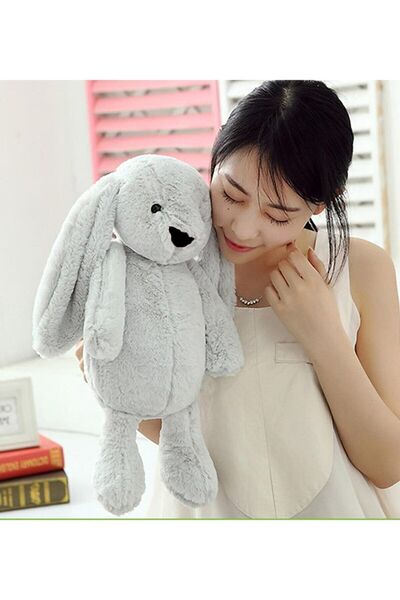 Genel Markalar Uyku Arkadaşım Uzun Kulak Peluş Tavşan 45 Cm